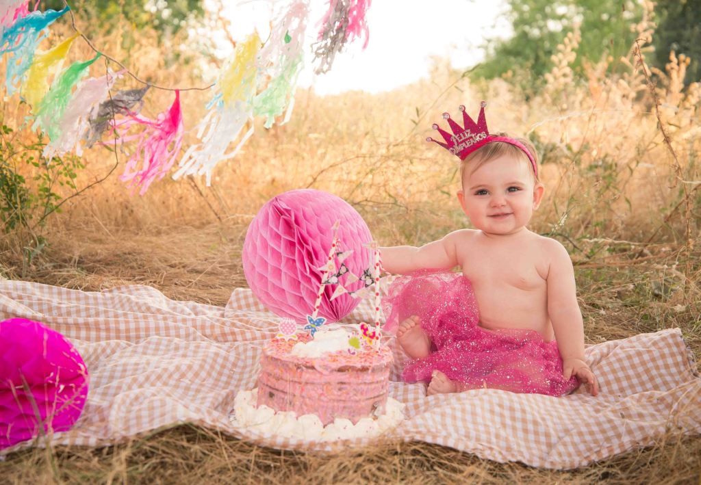 Smash cake cumpleaños sesion familia 5